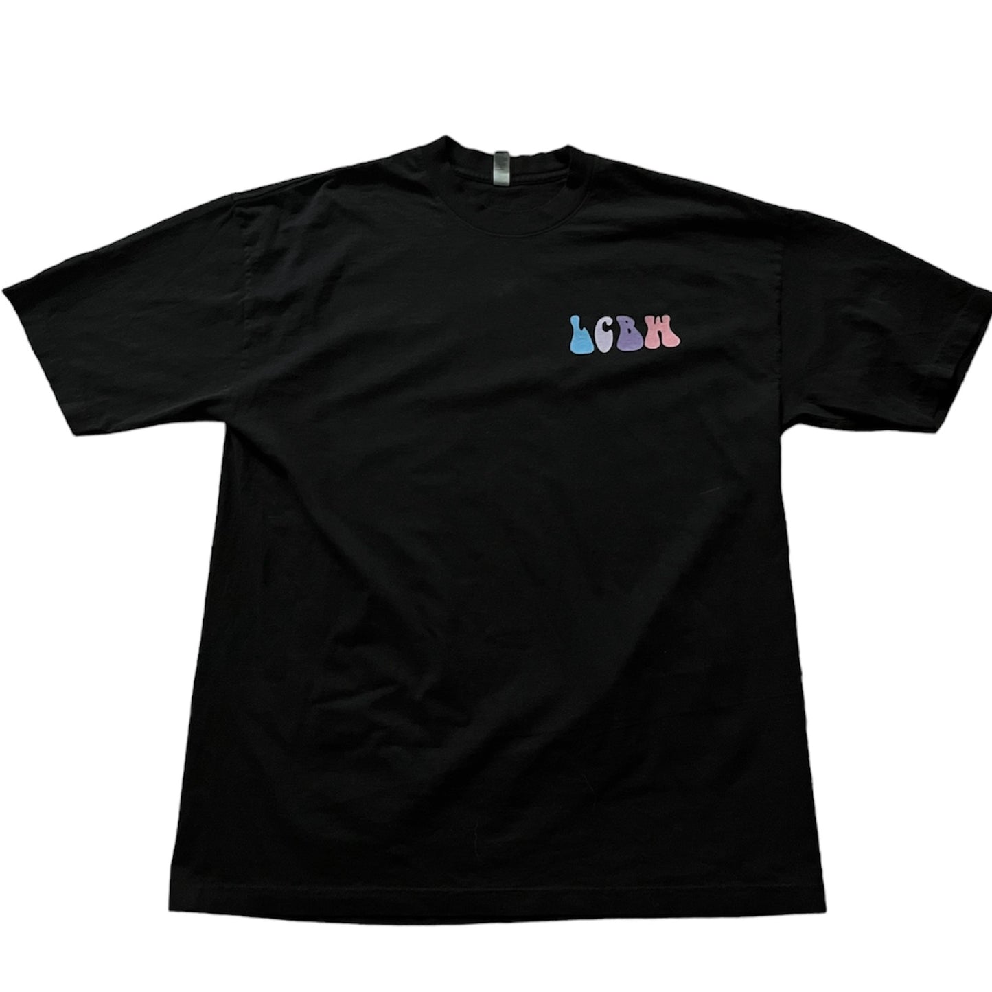 LCBW STAPLE COLOR TEE (BLACK)