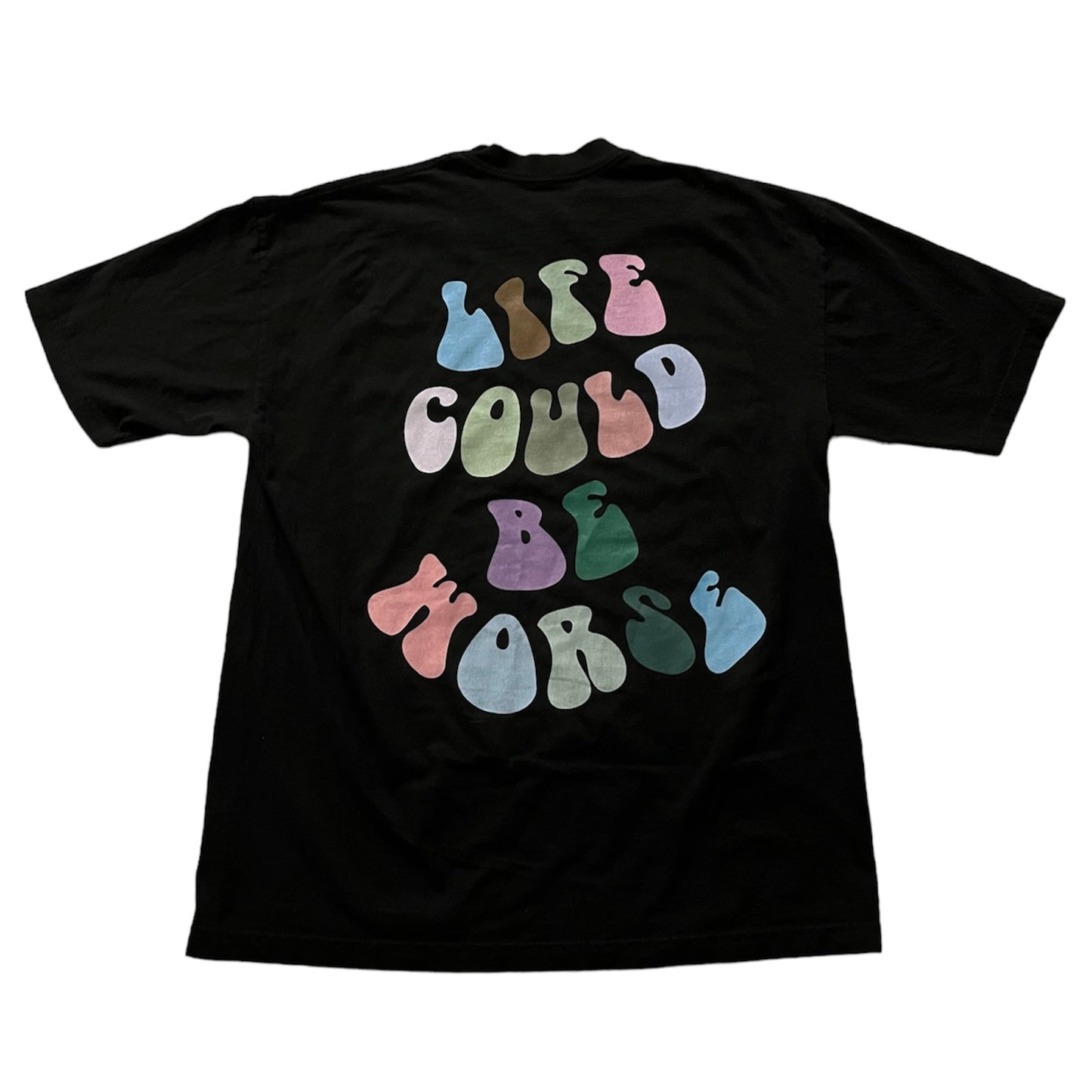 LCBW STAPLE COLOR TEE (BLACK)